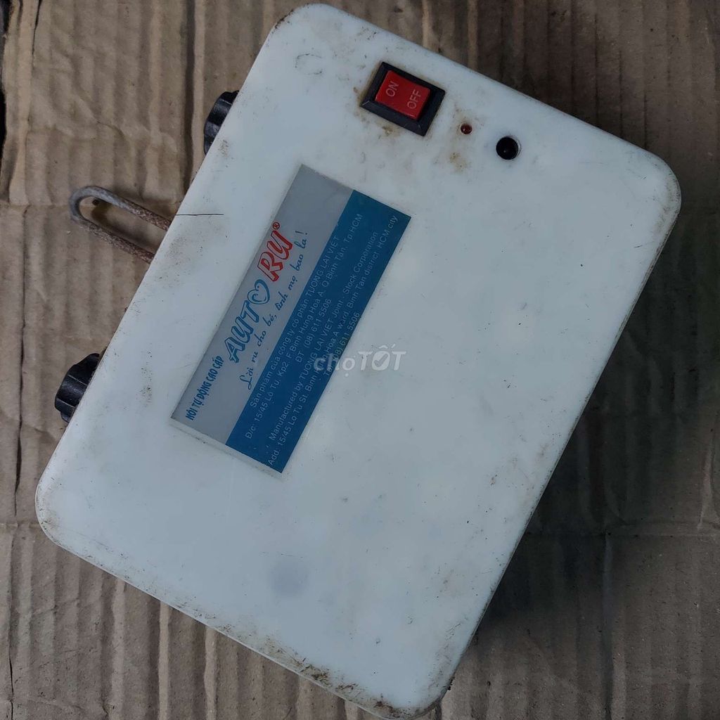 tặng máy đưa nôi võng AutoRu Trắng. Mua bán Mẹ và bé tại Quận 4 Tp Hồ Chí Minh được đăng bởi Mr Sỹ hình 1