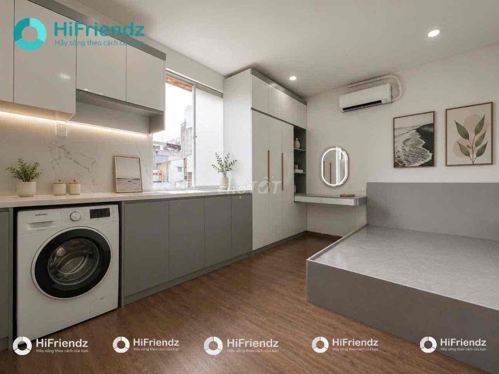 ĐỘC QUYỀN STUDIO CỬA SỔ FULL NỘI THẤT NGAY NAM KỲ KHỞI NGHĨA - Q3