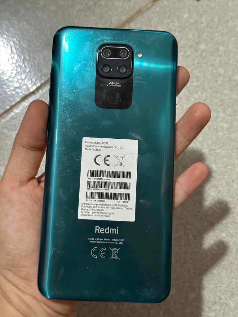 Xiaomi Redmi Note 9 128GB Xanh. Mua bán Điện thoại tại Thành phố Thủ Đức Tp Hồ Chí Minh được đăng bởi Hiếu hình 1