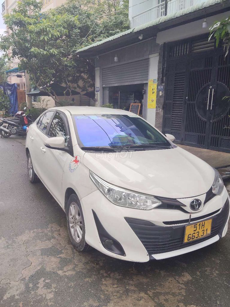Toyota Vios 1.5E MT 2020 Trắng. Mua bán Ô tô tại Quận 12 Tp Hồ Chí Minh được đăng bởi Mười Lê hình 1