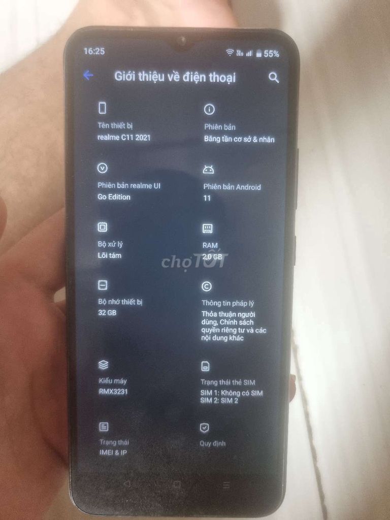 Realme C11 2021 32GB Đen. Mua bán Điện thoại tại Quận Bắc Từ Liêm Hà Nội được đăng bởi Trương cao nguyên hình 1