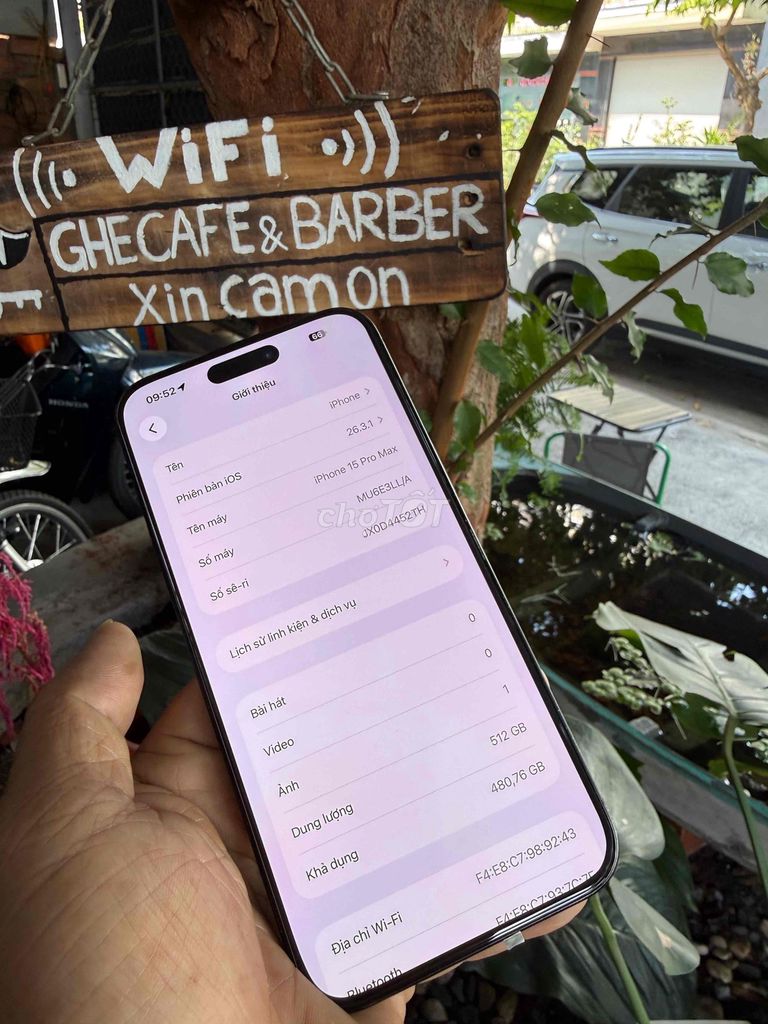 Apple iPhone 15 Pro Max 512GB xanh. Mua bán Điện thoại tại Thành phố Biên Hòa Đồng Nai được đăng bởi thanh hình 1