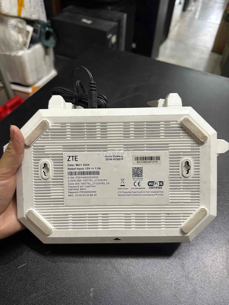 Cục phát Wifi Viettel AX-3000.bao nguồn. Mua bán Phụ kiện (Màn hình, Chuột...) tại Quận Phú Nhuận Tp Hồ Chí Minh được đăng bởi  Bông Lê chuyên sỉ và lẻ âm thanh Nhật Mỹ hình 1