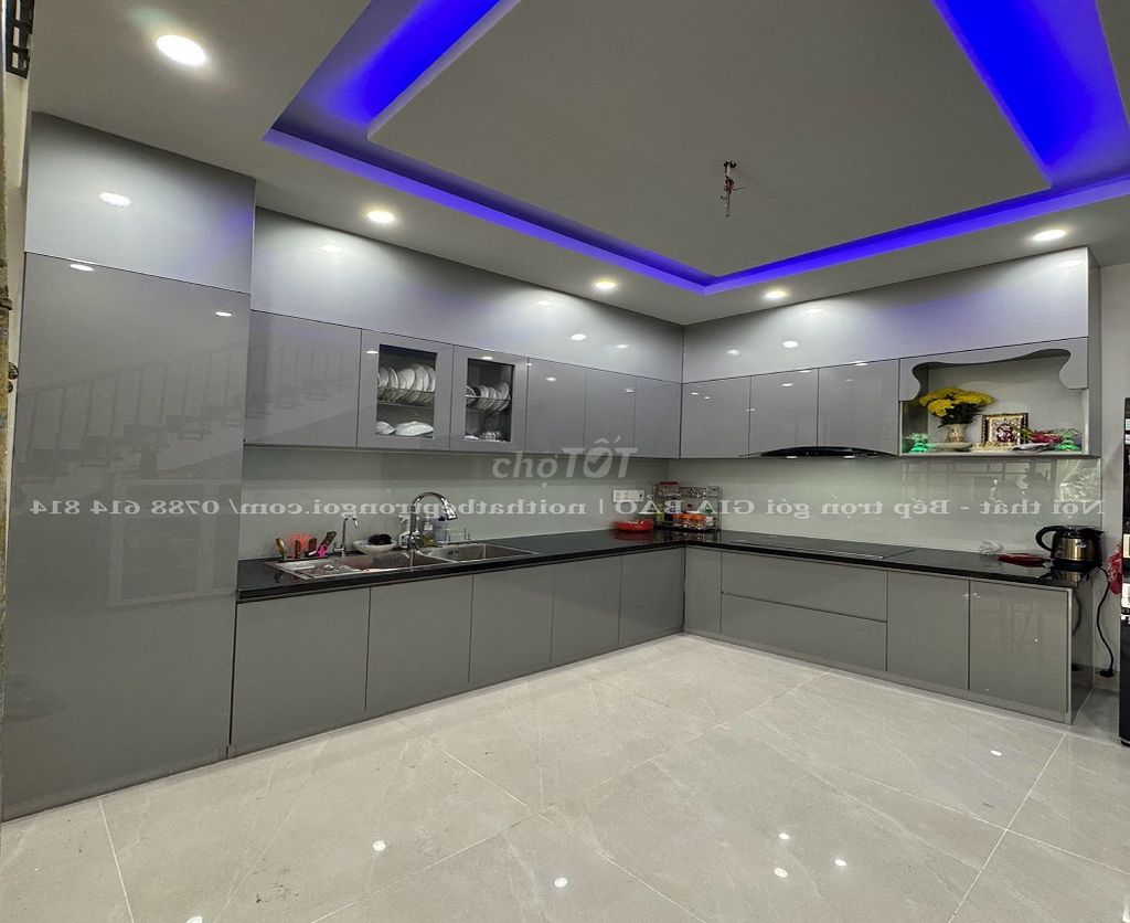 Ai Nói Bếp Chỉ Để Nấu Ăn? Đây Là Góc Sống Ảo 😆. Mua bán Tủ, kệ gia đình tại Quận Thanh Khê Đà Nẵng được đăng bởi Nội Thất Gia Bảo ĐBP hình 1