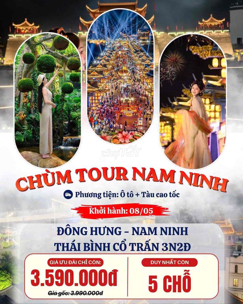 Dịch vụ du lịch Đông Hưng - Nam Ninh chỉ từ 3 xxx. Du lịch tại Quận Đống Đa Hà Nội được đăng bởi Anh thư hình 1