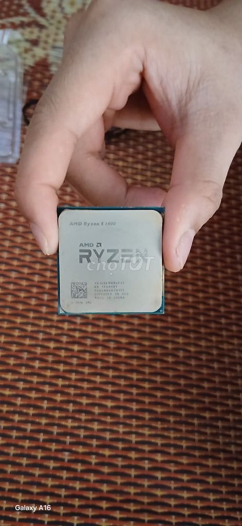 CPU AMD Ryzen 5 1400. Mua bán Linh kiện (RAM, Card...) tại Huyện Yên Lập Phú Thọ được đăng bởi Đinh Hùng hình 1