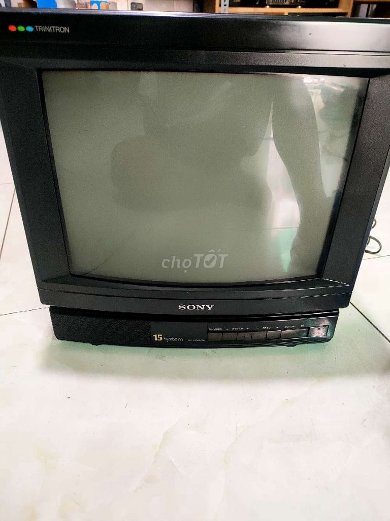 Tivi CRT Sony Trinitron Đen 15 ind. Mua bán Tivi, Âm thanh tại Quận 12 Tp Hồ Chí Minh được đăng bởi CASSETL  hình 1
