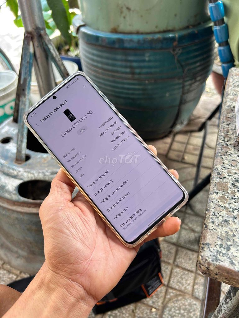 Samsung Galaxy S20 Ultra 5G 256GB Xám. Mua bán Điện thoại tại Huyện Hòa Thành Tây Ninh được đăng bởi KĐơn hình 1