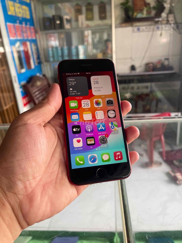 iPhone SE 2020 quốc tế 64 màu đỏ. Mua bán Điện thoại tại Huyện Củ Chi Tp Hồ Chí Minh được đăng bởi nguyễn quốc Thắng hình 1
