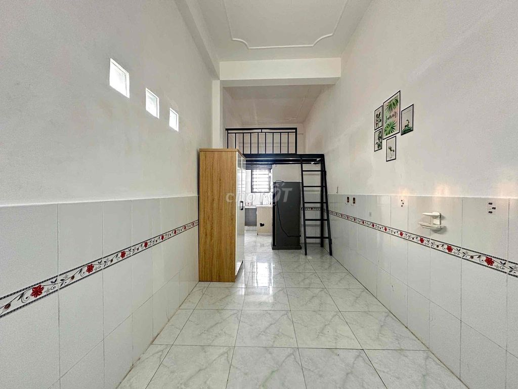 🎉TRỐNG SẴN 1P FULL NỘI THẤT - GÁC CAO - GẦN ĐH VHU - BỐN XÃ - AN NINH