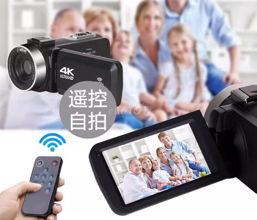 máy quay phim ảnh kỹ thuật số 4k độ nét cao wifi