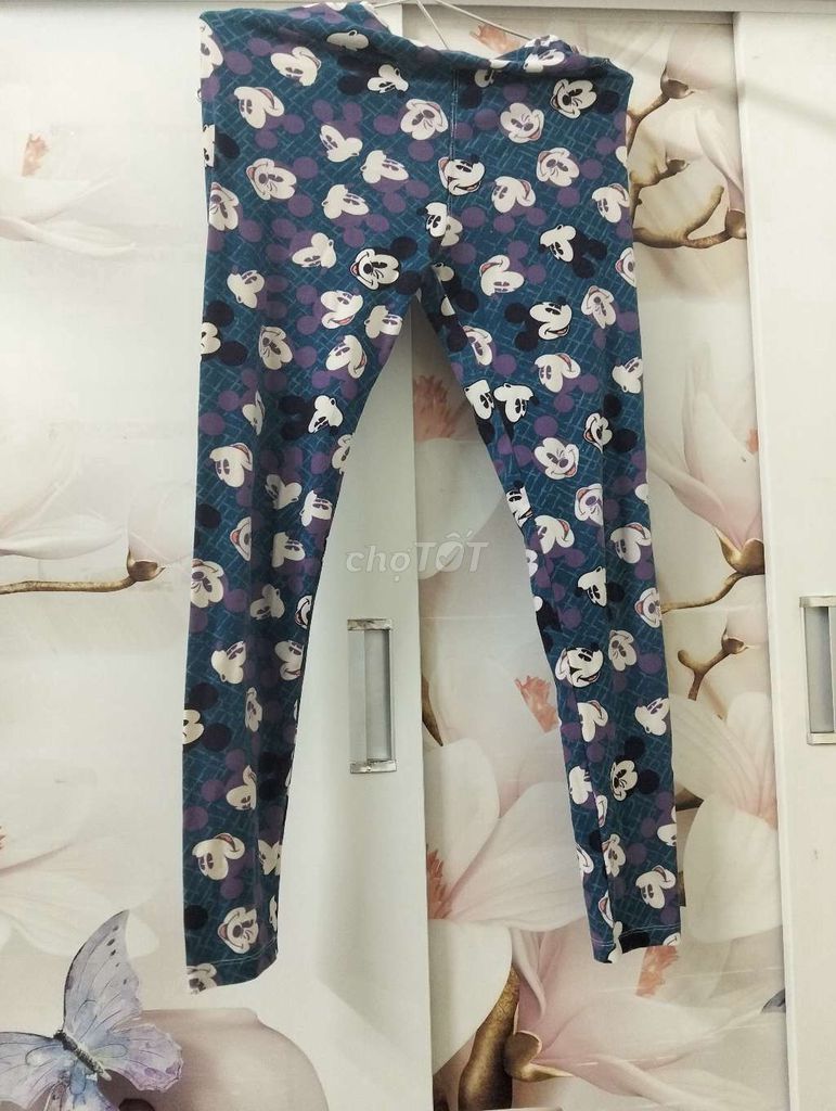 Quần legging nữ co giãn họa tiết hoạt hình. Mua bán Quần áo tại Thành phố Tam Kỳ Quảng Nam được đăng bởi Suri hình 1