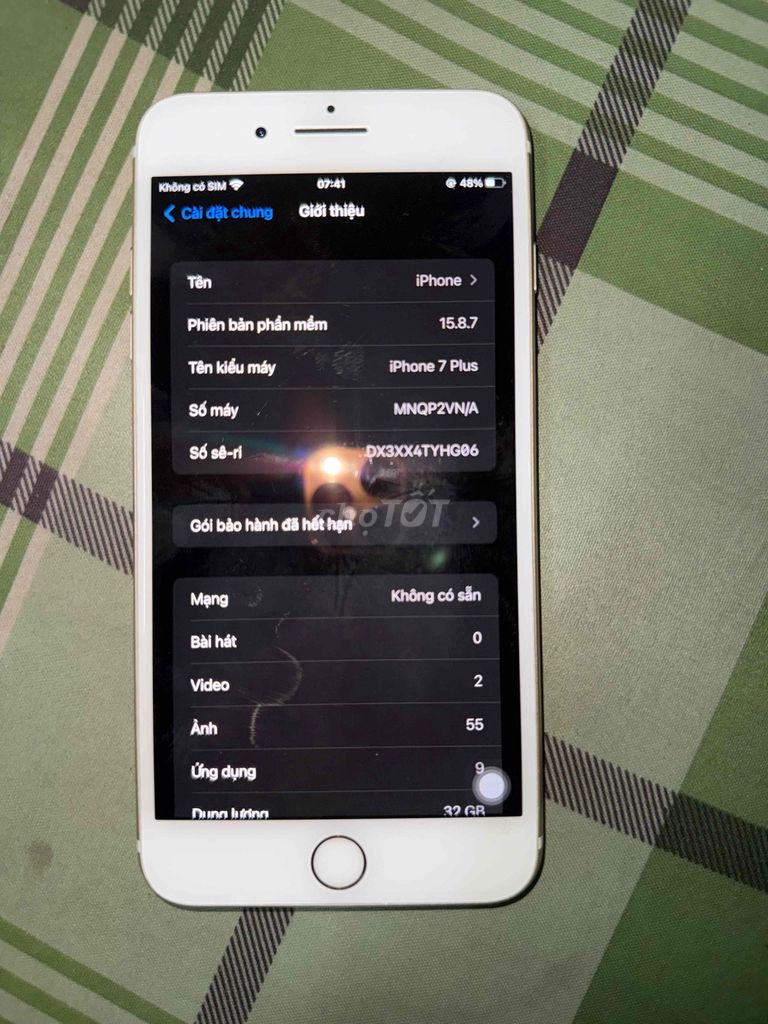 iPhone 7 Plus 32GB Vàng, Quốc Tế. Mua bán Điện thoại tại Huyện Củ Chi Tp Hồ Chí Minh được đăng bởi nhựt hình 1