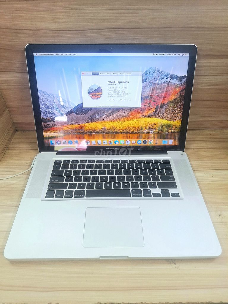 MacBook Pro 2010 2011 i5,i7 ram 4GB SSD 128GB 15in