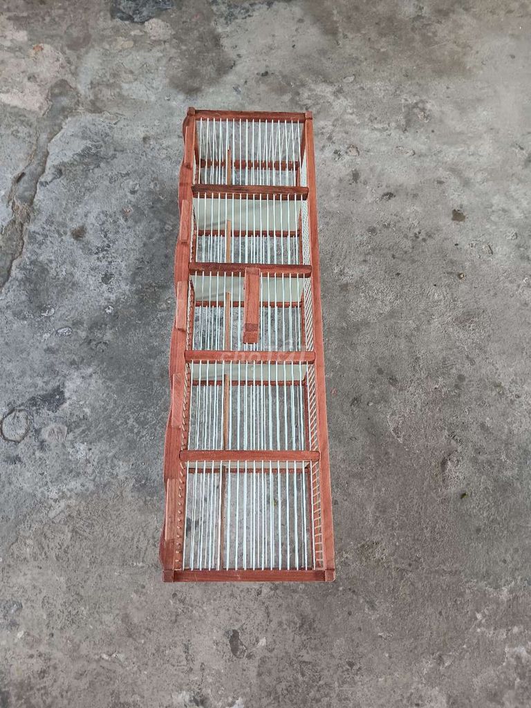 Lồng chim gỗ 5 ngăn. Mua bán Phụ kiện, Thức ăn, Dịch vụ tại Huyện Nam Đông Thừa Thiên Huế được đăng bởi Phạm Tý hình 1