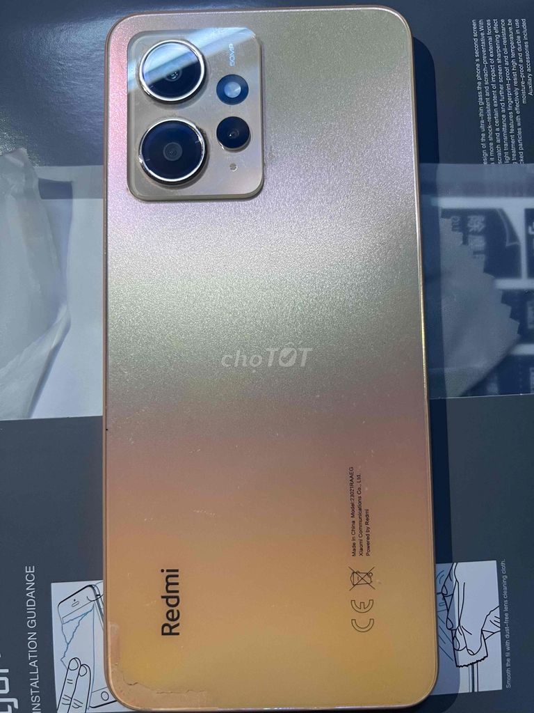 Xiaomi Redmi Note 12 128GB Vàng Bể màn hình. Mua bán Điện thoại tại Quận 5 Tp Hồ Chí Minh được đăng bởi Tie Nie hình 1
