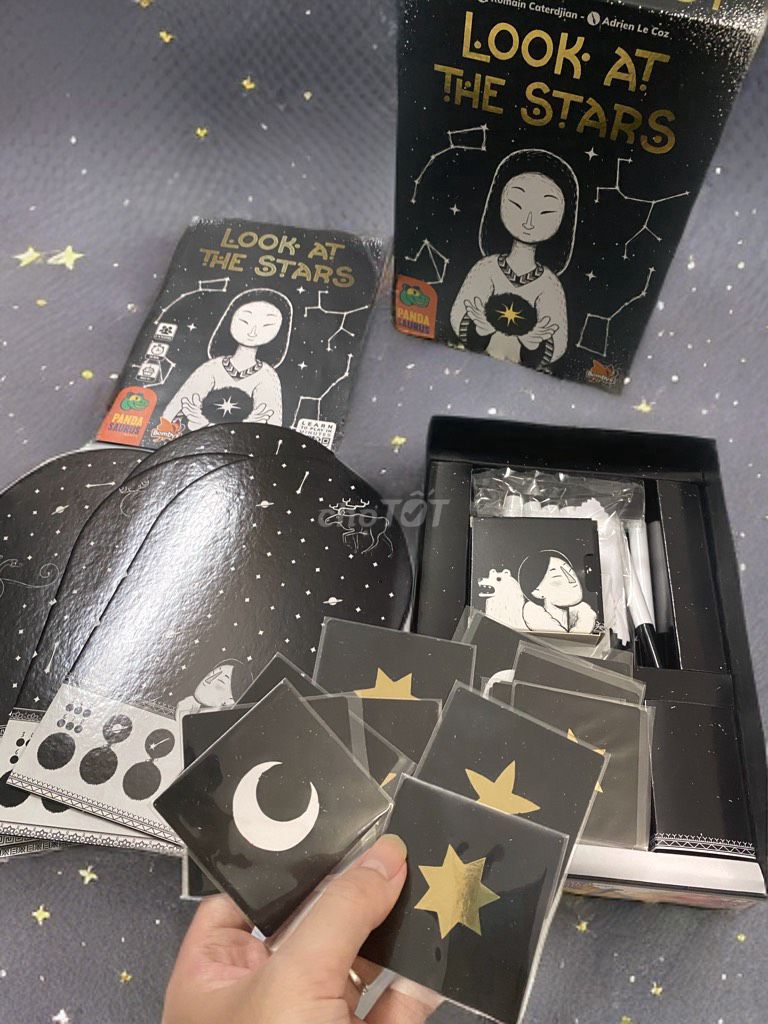 Look at the Stars Boardgame lật vẽ flip/draw