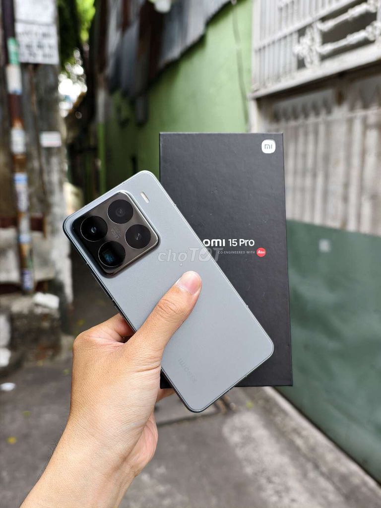 Xiaomi Mi 15 Pro Xám 12/256 fullbox bản nd. Mua bán Điện thoại tại Quận Gò Vấp Tp Hồ Chí Minh được đăng bởi Thanh Tri hình 1