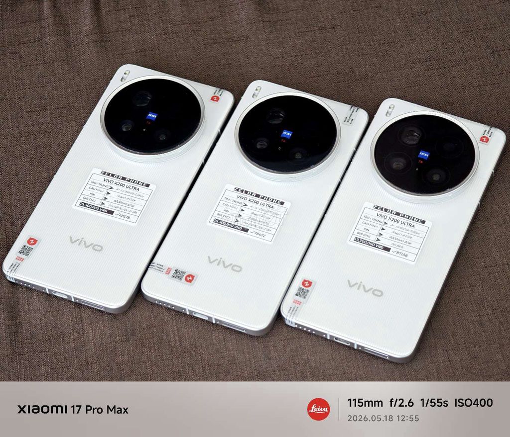 Vivo X200 Ultra 256&512 Trắng Fullbox. Mua bán Điện thoại tại Quận Ninh Kiều Cần Thơ được đăng bởi Zelda Phone hình 1