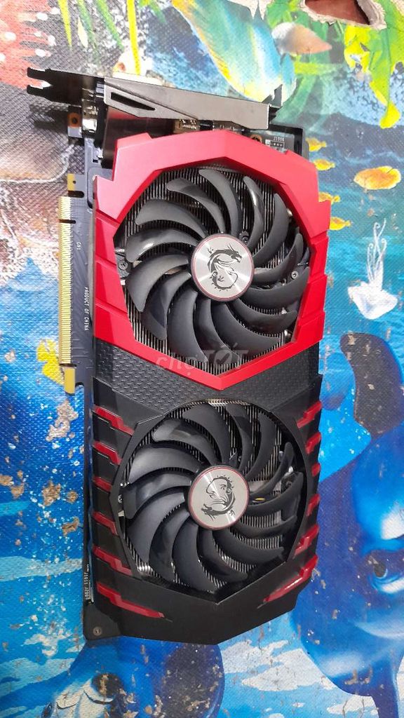 Card đồ họa MSI GTX 1060 6GB Đen, Đỏ. Mua bán Linh kiện (RAM, Card...) tại Thành phố Mỹ Tho Tiền Giang được đăng bởi Vi Tính Lâm Ngân hình 1