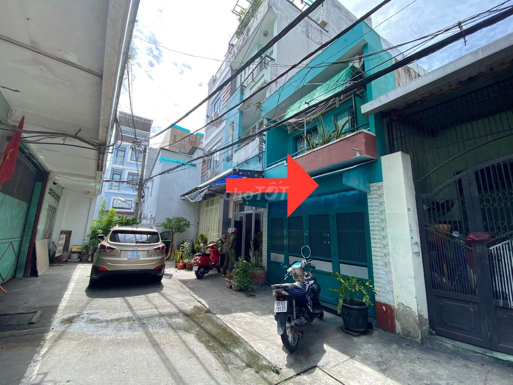 Nhà hẻm xe tải gần mặt tiền Phan Huy Ích, phường 15, Tân Bình