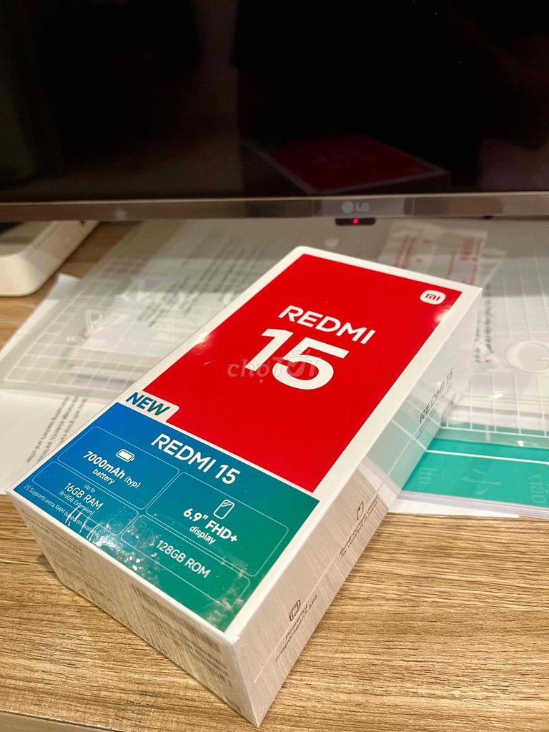 Xiaomi Redmi 15 128GB Đen. Mua bán Điện thoại tại Quận 3 Tp Hồ Chí Minh được đăng bởi Minh hình 1
