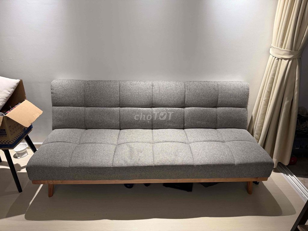 Sofa giường JYSK NEJEDE Vải polyester Xám nhạt. Mua bán Giường, chăn ga gối nệm tại Quận 10 Tp Hồ Chí Minh được đăng bởi Nu Nguyen hình 1