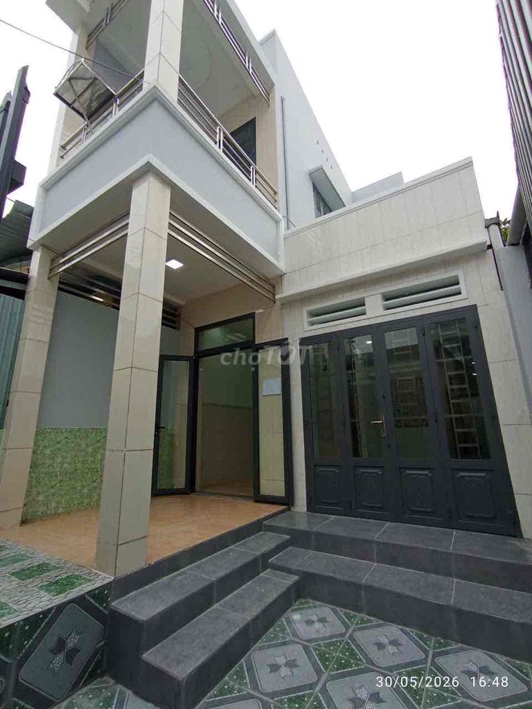 Bán nhà 2 tầng BTCT, 100m² SD, ngang 5m nở hậu, HXH Trường Thọ, nh