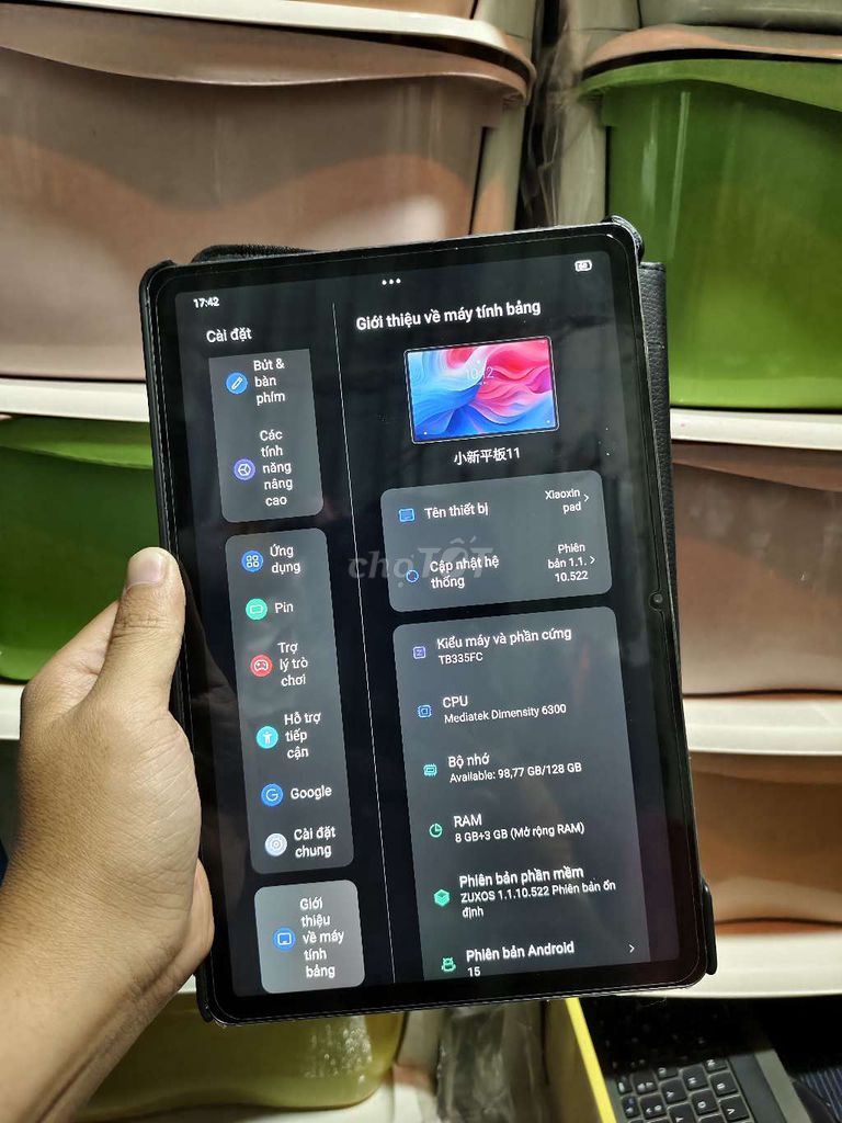 Lenovo Xiaoxin Pad 2025 8GB/128GB. Mua bán Máy tính bảng tại Quận 4 Tp Hồ Chí Minh được đăng bởi nam hình 1