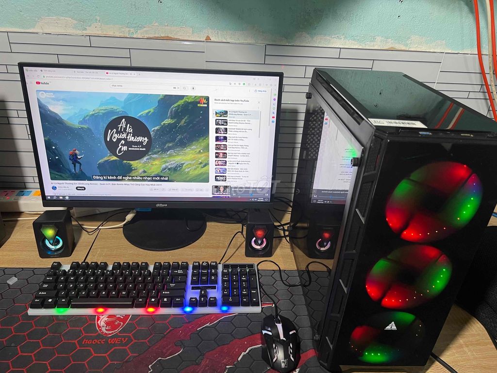 cần bán bộ pc core i5 ram 12gb ssd 128gb vga 720