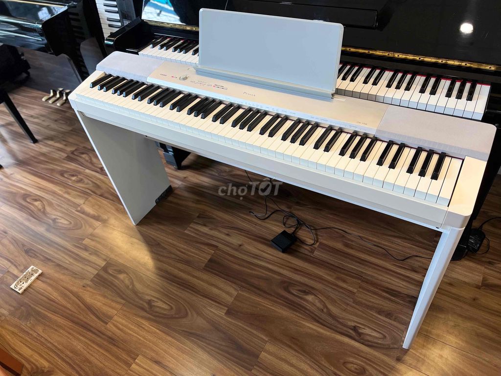 Đàn Piano Casio Px150 trắng bạc đẹp, phím rất tốt