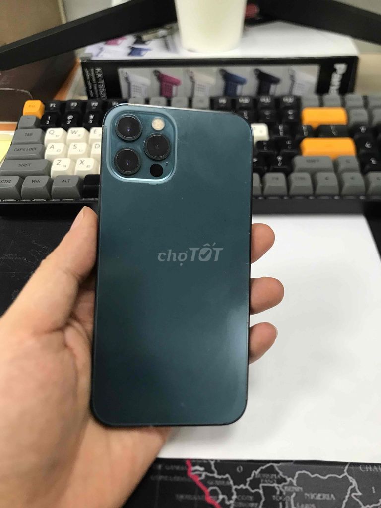 iPhone 12 Pro 128GB Xanh. Mua bán Điện thoại tại Thành phố Hòa Bình Hòa Bình được đăng bởi Van Hung hình 1