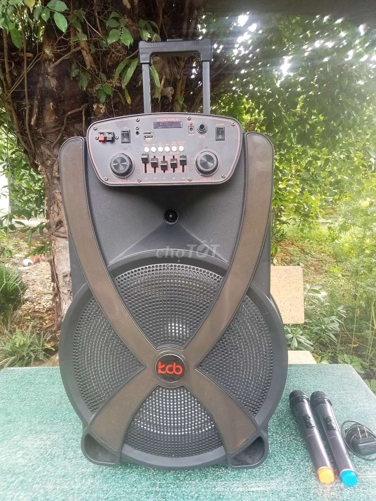 Loa kéo KCB-1508 Đen Bluetooth Trung Quốc. Mua bán Tivi, Âm thanh tại Huyện Củ Chi Tp Hồ Chí Minh được đăng bởi HÒA TRẦN 1 hình 1