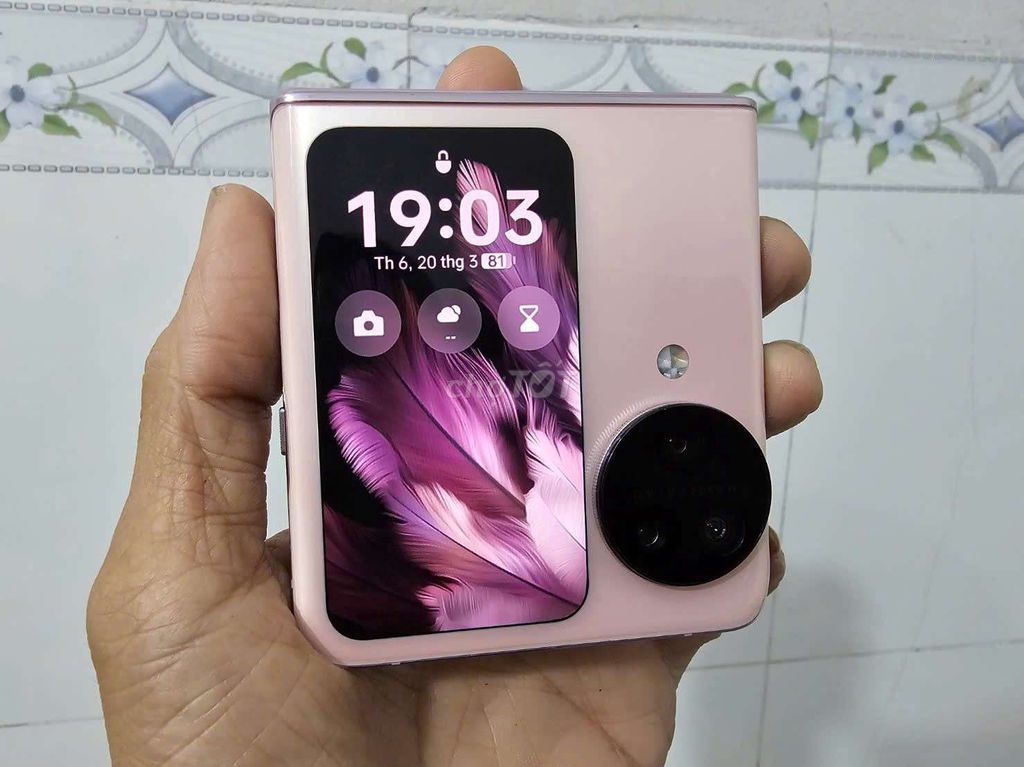 Oppo Find N3 Flip 256GB Hồng 98%. Mua bán Điện thoại tại Quận Ninh Kiều Cần Thơ được đăng bởi Quang Nhật hình 1
