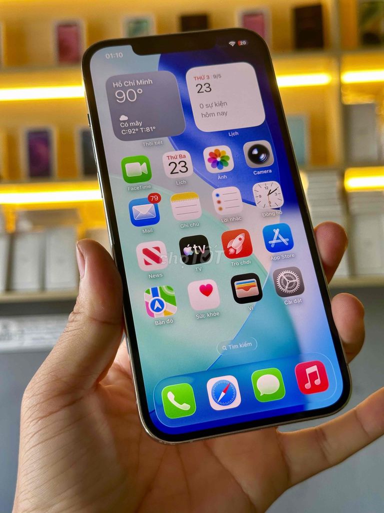 Apple iPhone 12 Pro Max 256GB pin 100%. Mua bán Điện thoại tại Thành phố Sóc Trăng Sóc Trăng được đăng bởi Tàii Tâyy hình 1