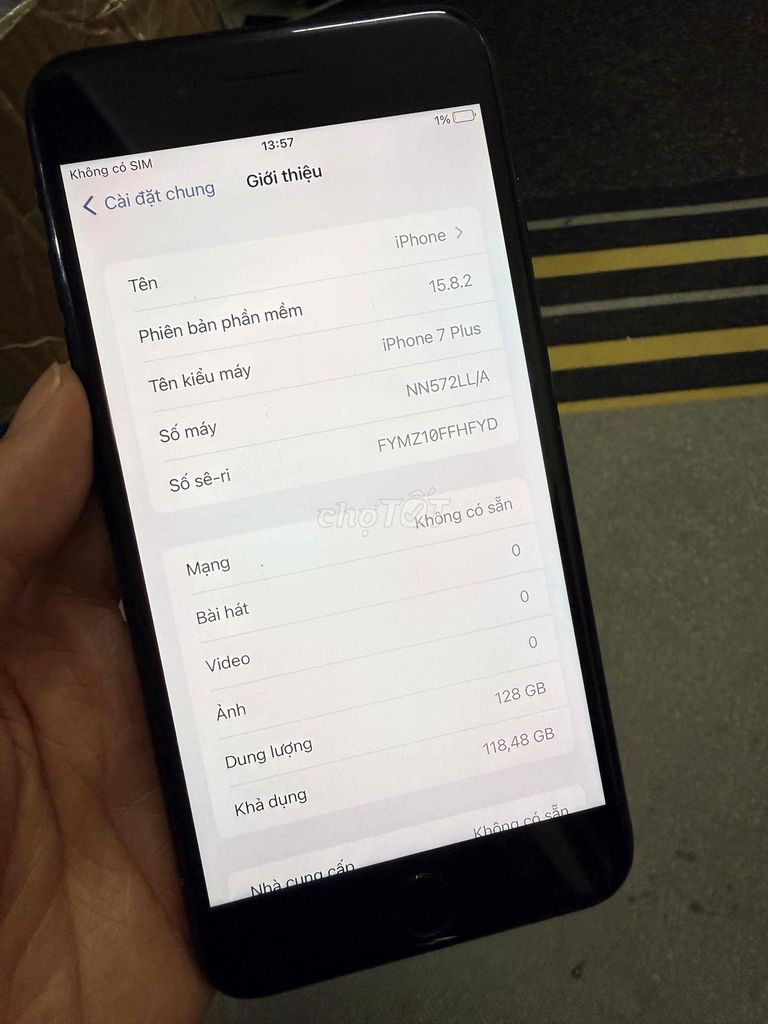 Apple iPhone 7 Plus 128GB Đen Đã qua sử dụng. Mua bán Điện thoại tại Quận Ba Đình Hà Nội được đăng bởi thu hà hình 1
