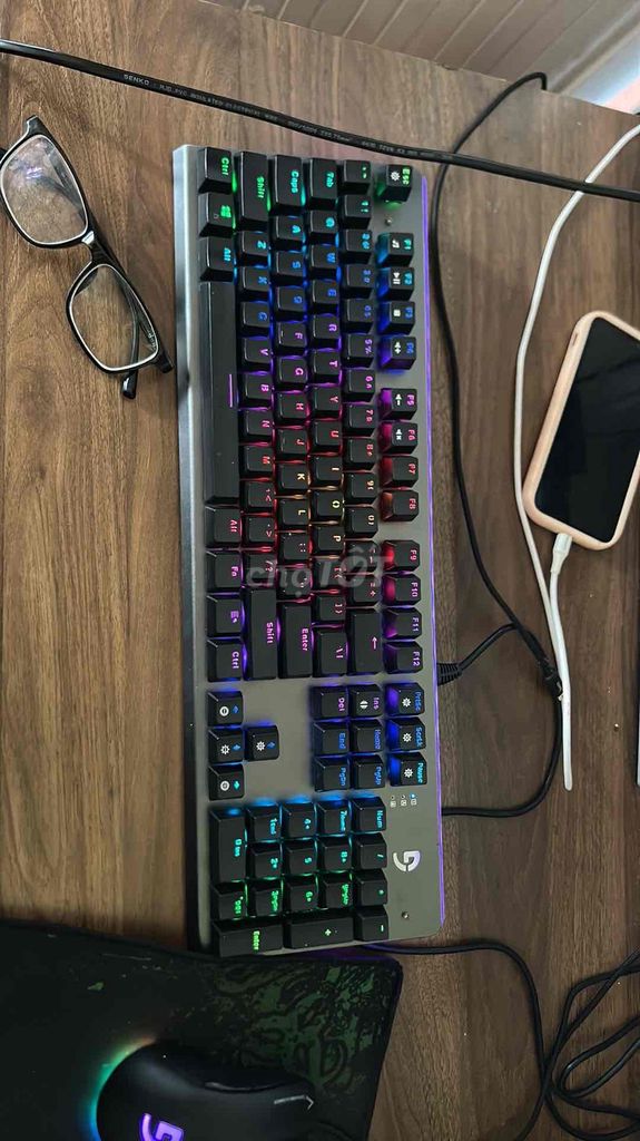 Bàn phím cơ Fuhlen Subverter RGB Đen. Mua bán Phụ kiện (Màn hình, Chuột...) tại Huyện Quảng Điền Thừa Thiên Huế được đăng bởi Nam Le hình 1