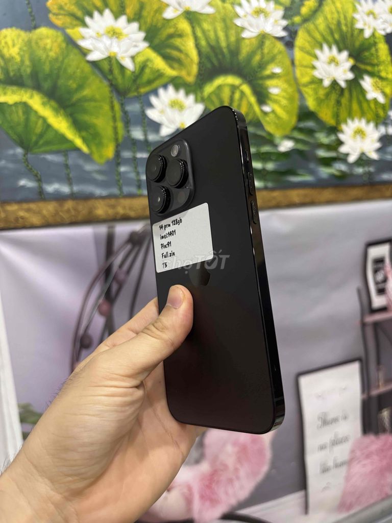 14 Pro Max 128GB Đen Mỹ zin. Mua bán Điện thoại tại Quận Bắc Từ Liêm Hà Nội được đăng bởi Cửa hàng Bính Táo hình 1