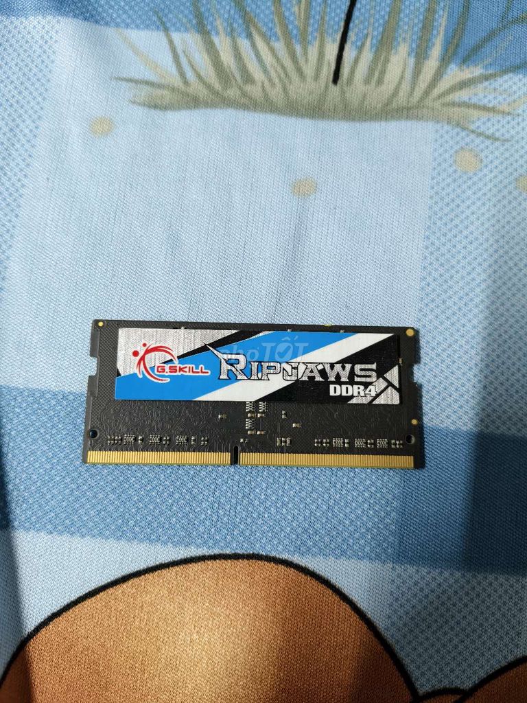 RAM Laptop G.Skill Ripjaws DDR4 8GB 3200MHz. Mua bán Linh kiện (RAM, Card...) tại Quận Bình Tân Tp Hồ Chí Minh được đăng bởi Văn Trần Hiếu hình 1