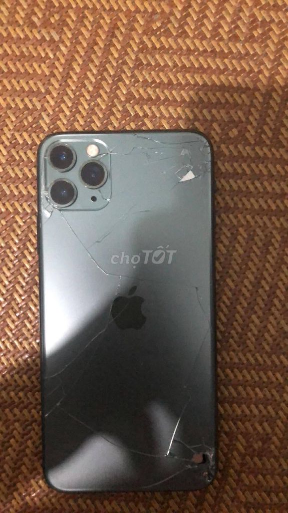 Apple iPhone 11 Pro Max 128GB Khóa iCloud, lưng nứt. Mua bán Điện thoại tại Quận 1 Tp Hồ Chí Minh được đăng bởi Hội Đồ Điện Tử hình 1