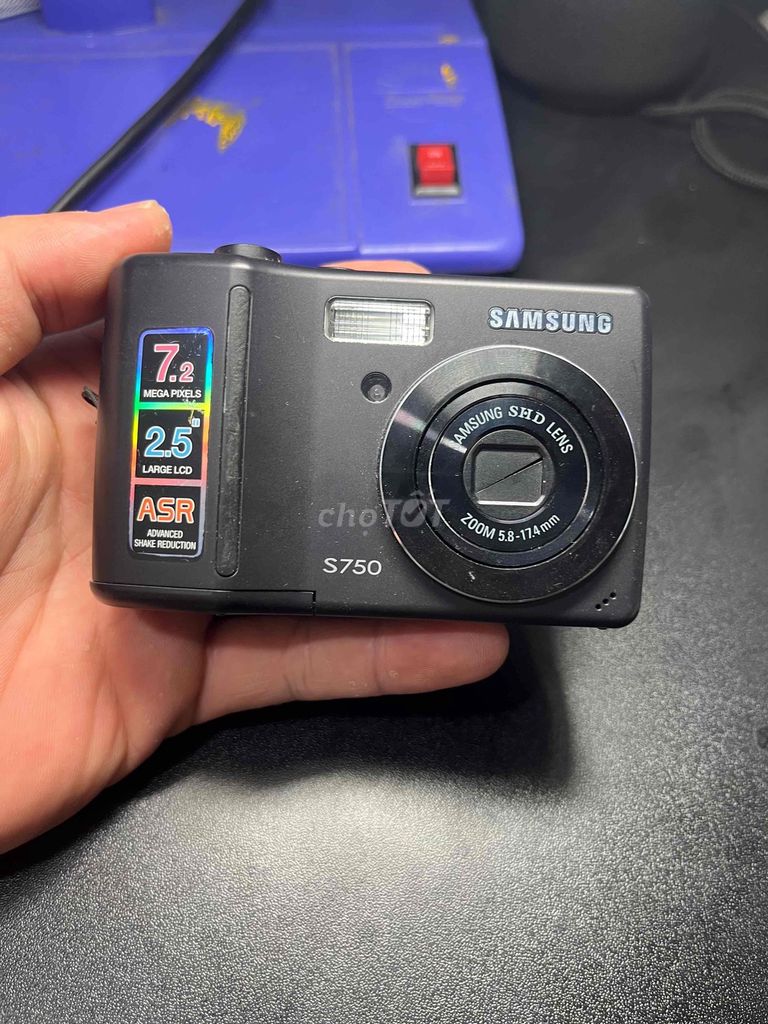 Máy ảnh Samsung S750 Đen. Mua bán Máy ảnh, Máy quay tại Quận Bình Thạnh Tp Hồ Chí Minh được đăng bởi TRẦN LÊ HÀ VY hình 1