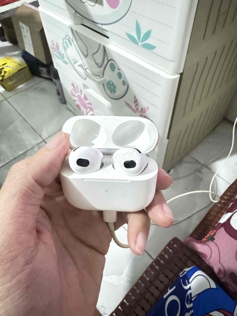 Tai nghe Apple AirPods 3 Trắng. Mua bán Tivi, Âm thanh tại Thành phố Cà Mau Cà Mau được đăng bởi Nhã hình 1