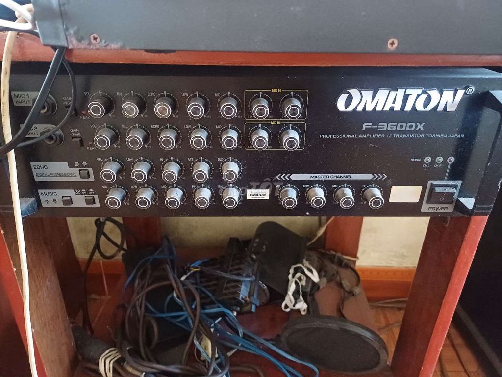 Amply Omaton F-3600X Đen. Mua bán Tivi, Âm thanh tại Huyện Núi Thành Quảng Nam được đăng bởi Tran Hong My Nhat hình 1