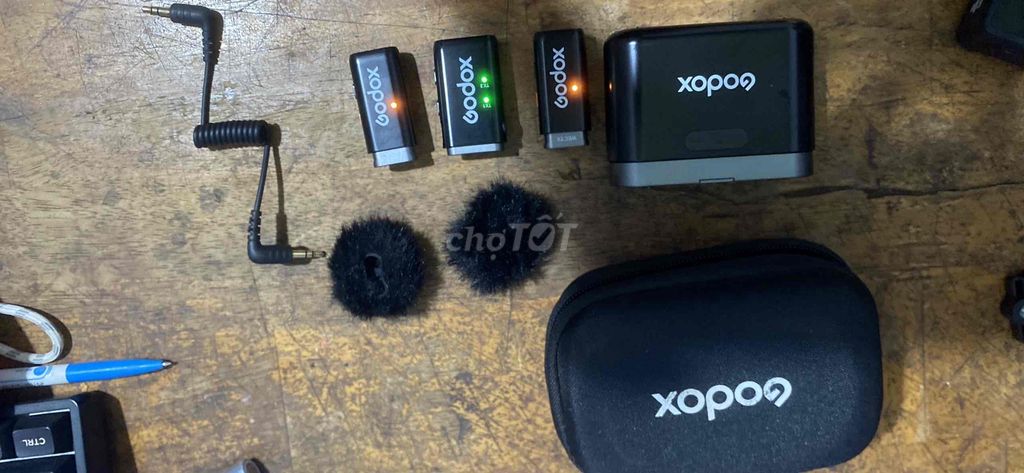 Micro không dây Godox WEC Kit 2 Đen. Mua bán Tivi, Âm thanh tại Huyện Chư Pưh Gia Lai được đăng bởi Dương Lê minh hình 1