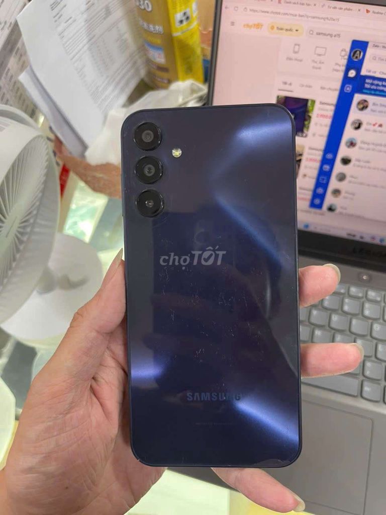 Samsung A15 8GB/128GB Đen. Mua bán Điện thoại tại Thành phố Thủ Đức Tp Hồ Chí Minh được đăng bởi Kim Anh hình 1