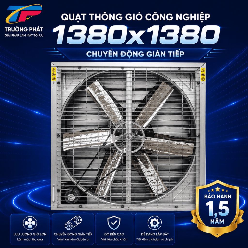 Quạt hút công nghiệp 1380x1380. Mua bán Quạt tại Quận Gò Vấp Tp Hồ Chí Minh được đăng bởi hung bui hình 1