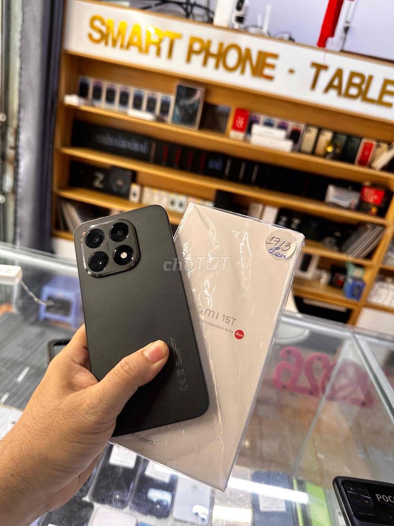 Xiaomi 15T 12GB/256GB Đen. Mua bán Điện thoại tại Thành phố Long Xuyên An Giang được đăng bởi TL Mobile hình 1