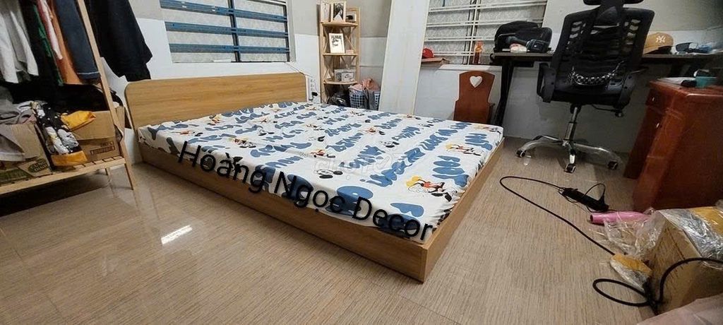 Giường ngủ gỗ kiểu Hàn Quốc Vàng gỗ. Mua bán Giường, chăn ga gối nệm tại Quận Ngũ Hành Sơn Đà Nẵng được đăng bởi toan hình 1