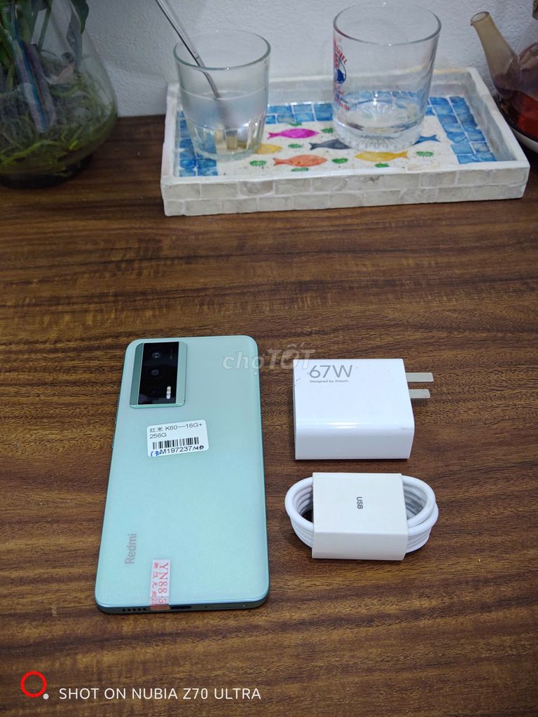 Redmi K60 5G 16/256 Xanh mint sạc 67w có ship COD. Mua bán Điện thoại tại Quận Ba Đình Hà Nội được đăng bởi Android Top hình 1
