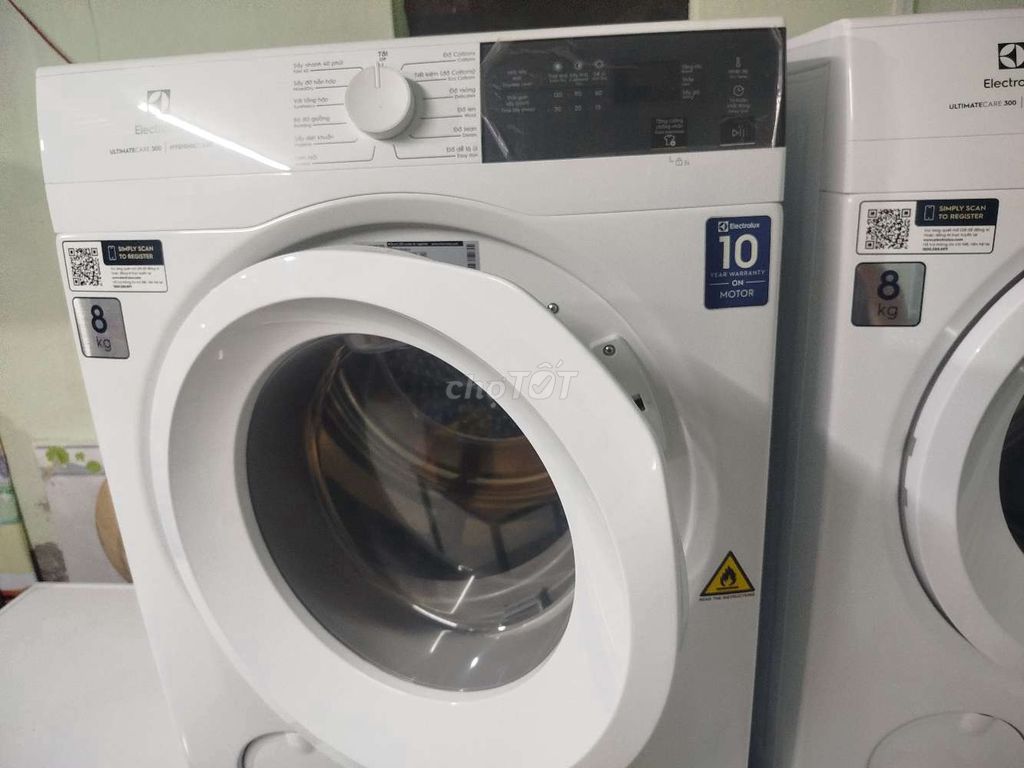 Máy giặt Electrolux 8kg cửa trước đã dùng. Mua bán Máy giặt tại Quận Cái Răng Cần Thơ được đăng bởi Kiệt Hưng hình 1
